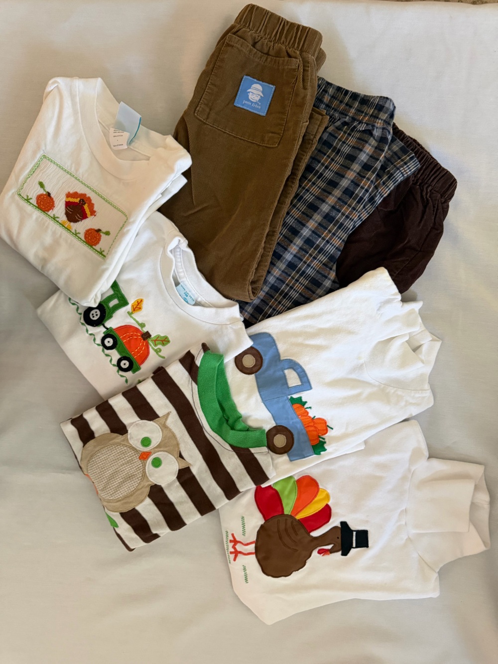 Fall mix and match play wear set 3/4T
